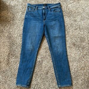Ann Taylor Blue Skinny Jeans